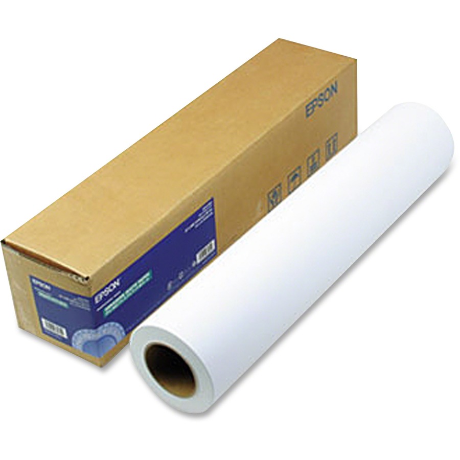 Epson Enhanced Matte Paper - 104 Brightness - 94% Opacity - 24 x 100 ft -  Matte - 1 / Roll